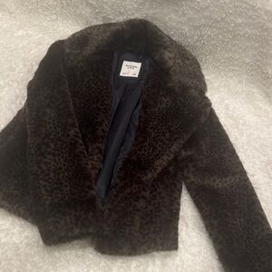 Chocolate Faux Fur Teddy Jacket